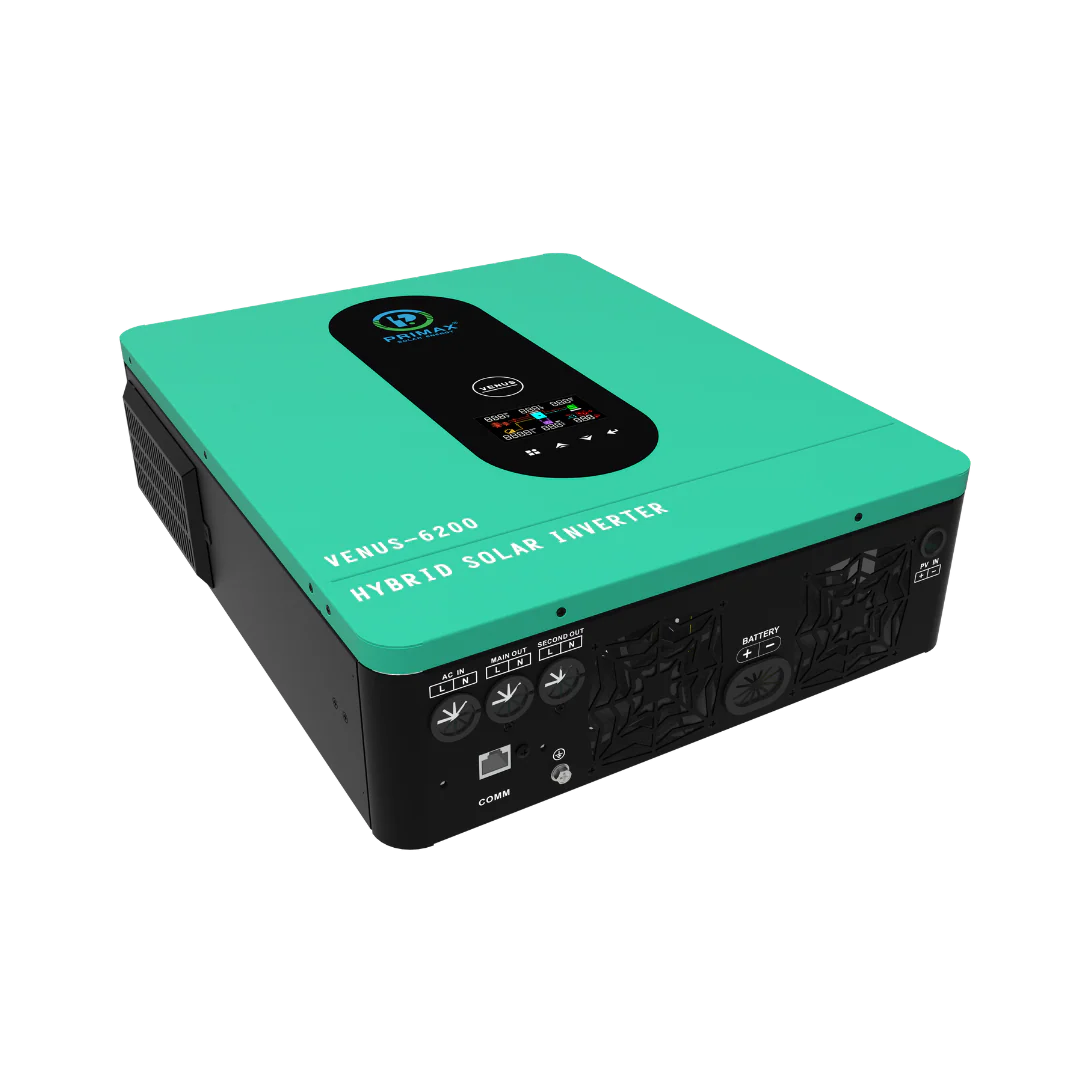 PRIMAX VENUS 6200 Hybrid Solar Inverter Dual Output 6.2KW 48V MPPT - Image 3