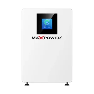 MaxPower MP 20024 Ultra Lithium Ion Battery 5.12kWh 25.6V 200Ah LiFePO4 | Touch Screen | RS485 | 6000 Cycles