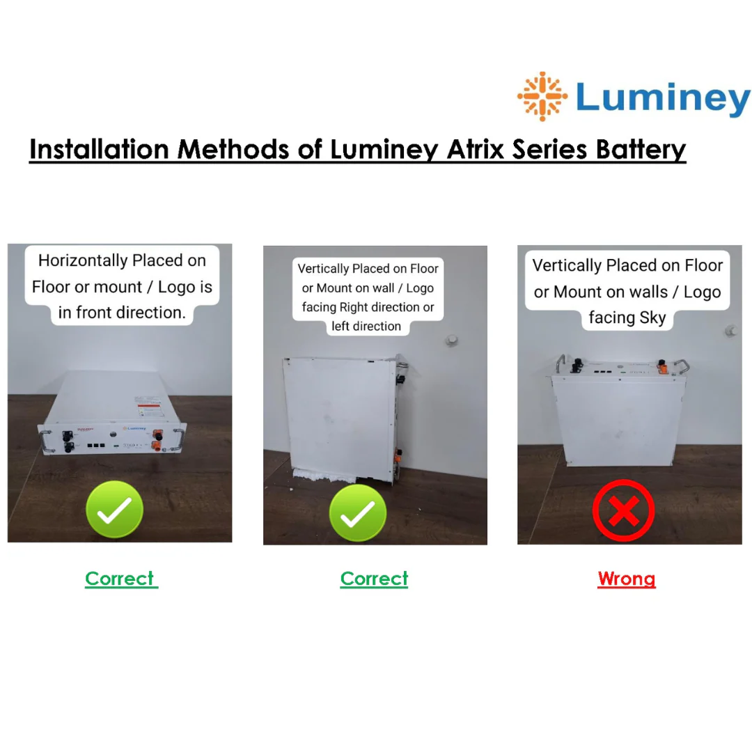 Luminey Atrix-5 5kWh 51.2V 100Ah Lithium-ion Battery 51.2V - Image 3