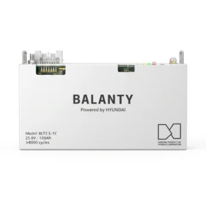 Hyundai Balanty 25.6V 100Ah Lithium Battery | 8000 Cycles Long Life | High Performance Energy Storage Solution