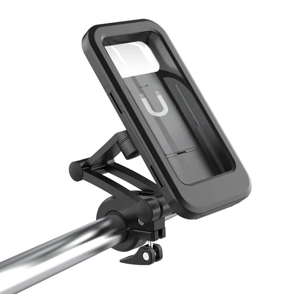 Waterproof Mobile Phone Holder for Motorcycle & EV Bikes with 360 degree rotation | Bike Phone Holder |