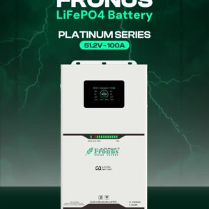 Fronus Platinum 5.12kW 51.2V 100AH LiFePO4 Lithium Battery